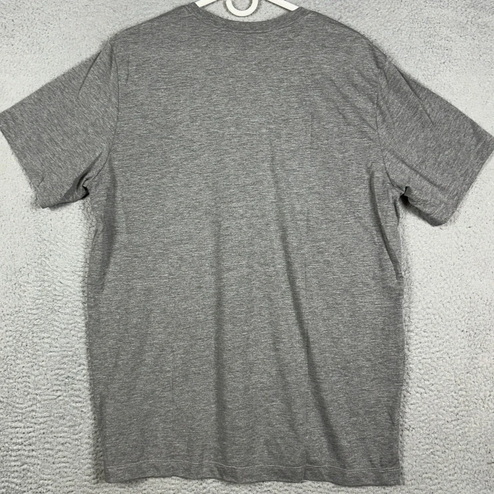 NEW Michigan Wolverines Nike Jordan T-Shirt Mens XL Blue Grey Short Sleeve Tee